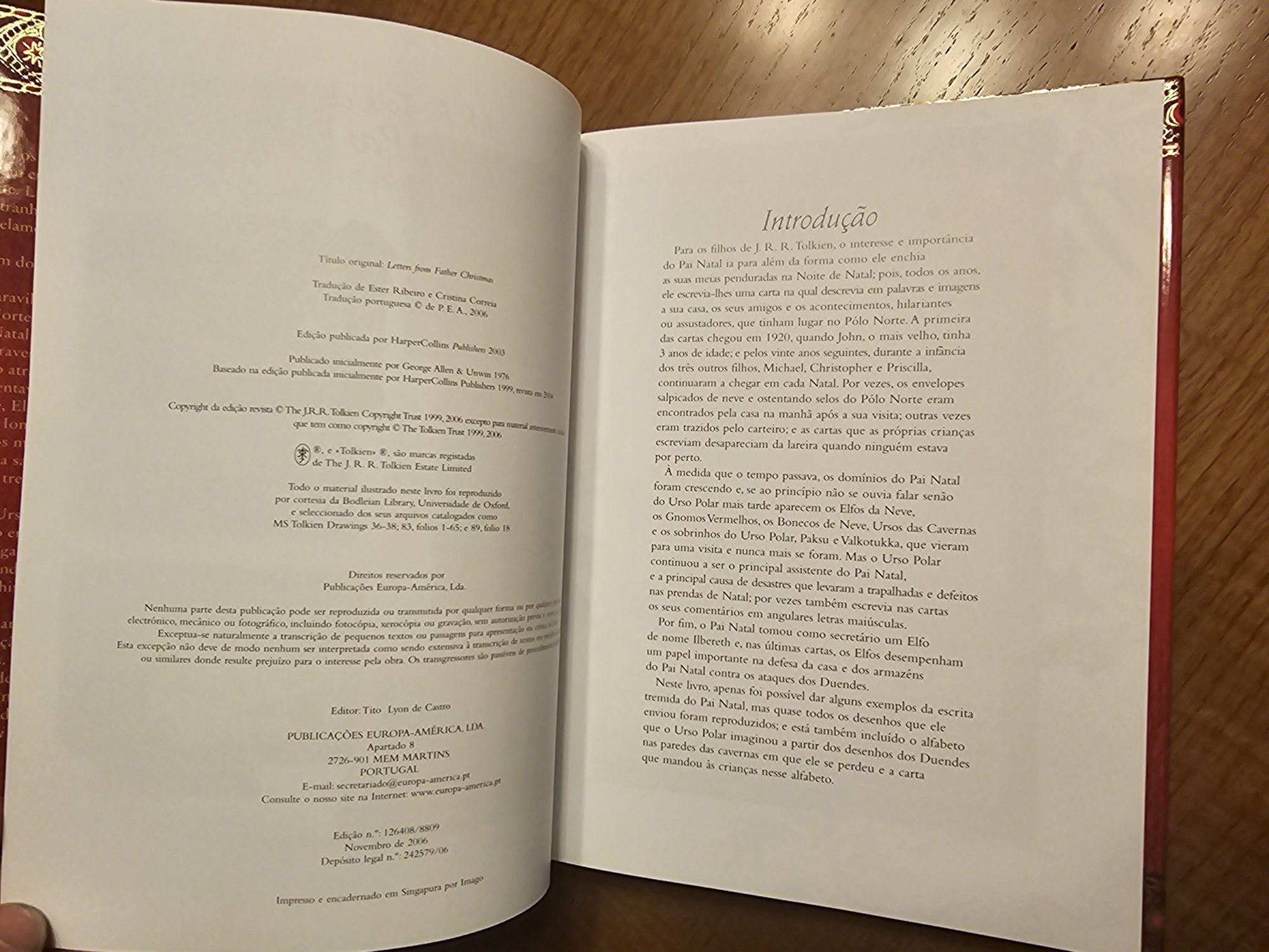 J.R.R Tolkien Cartas do Pai Natal