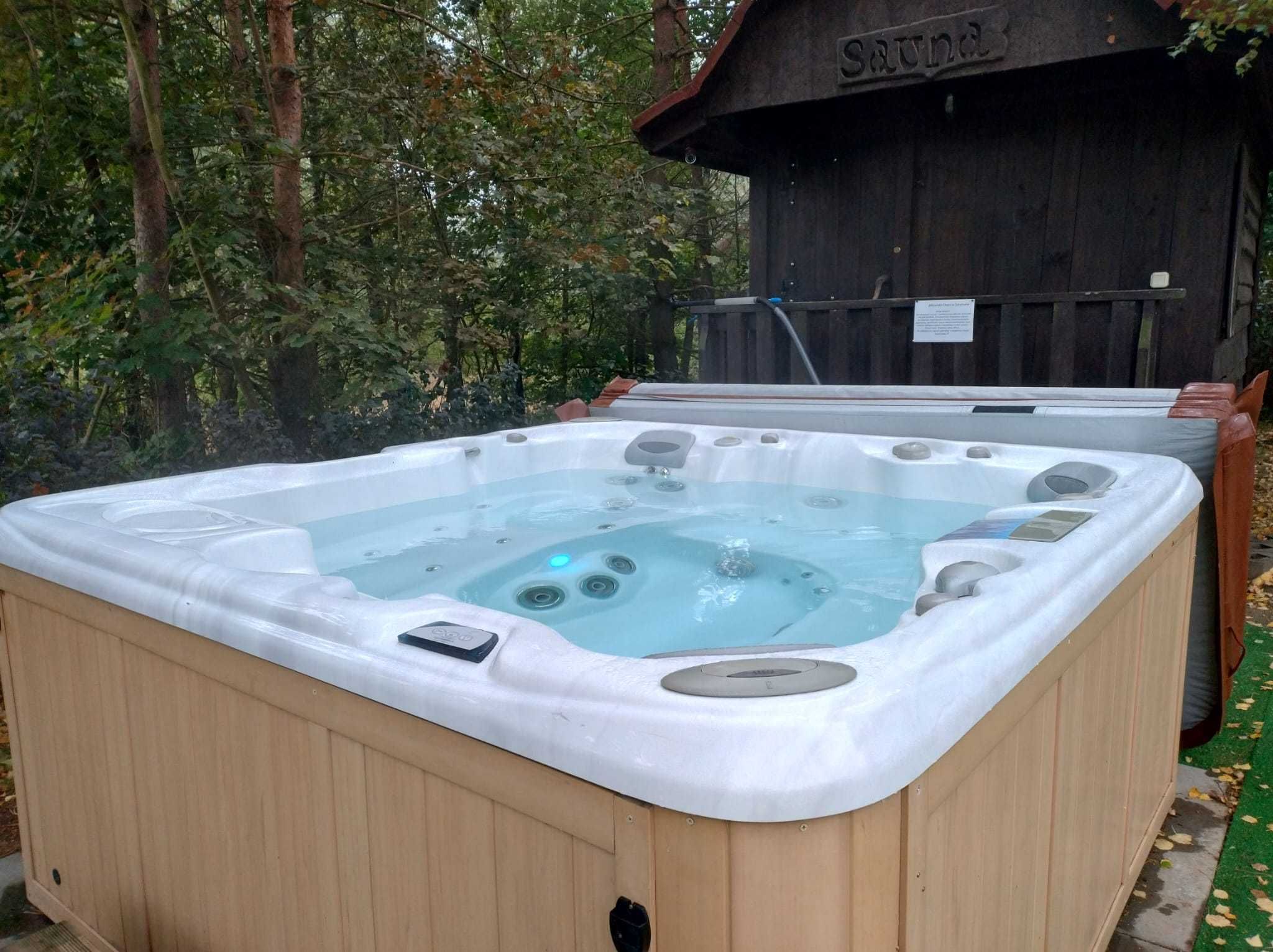 Wynajmę dom 12 osób Mazury Szkotowo sauna, jacuzzi od 1000zł./doba