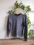 Bluza Zara Man XS granatowa niebieska sweter długi rękaw