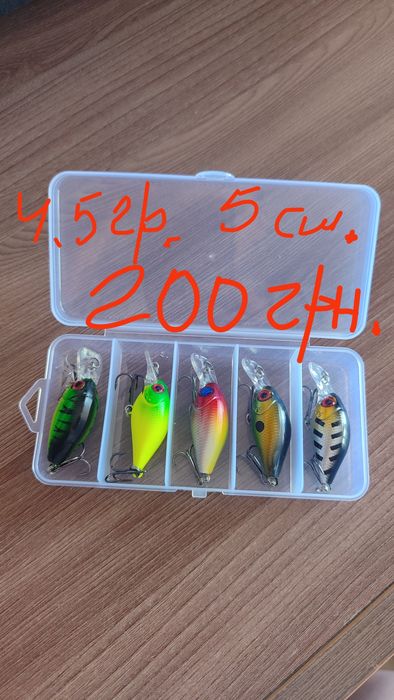 Приманки блешні тейл спінери вертушки коливалки воблери