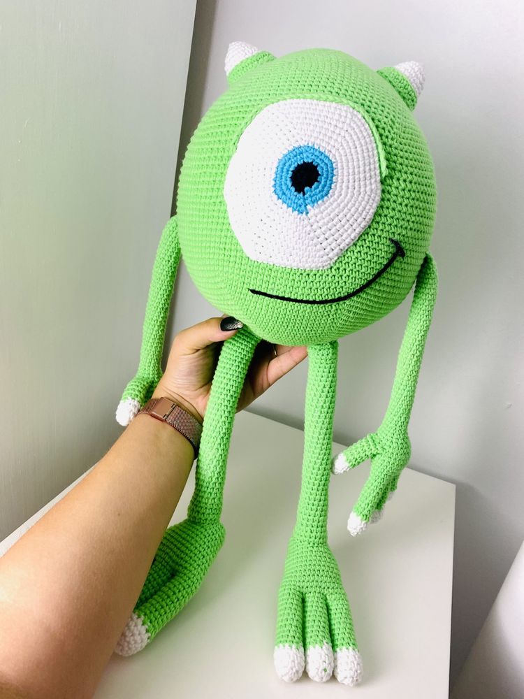Pluszak maskotka handmade Mike Wazowski