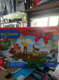 Zestaw schleich, klocki figurki - dinozaury 98644