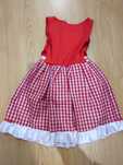 Fantasia carnaval Capuchinho Vermelho até 2/3 anos