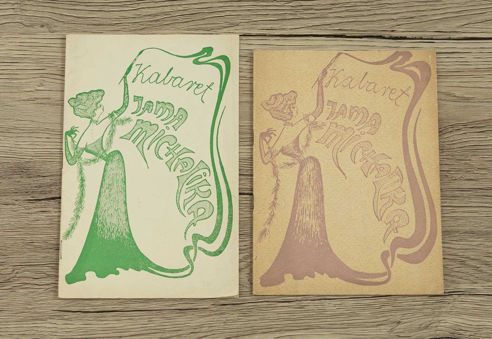 Programy Kabaret Jama Michalika Kraków 2 szt 1965r