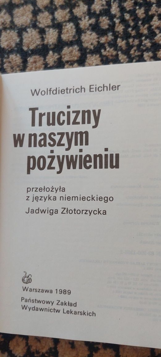 Trucizny w naszym pożywieniu Eichler