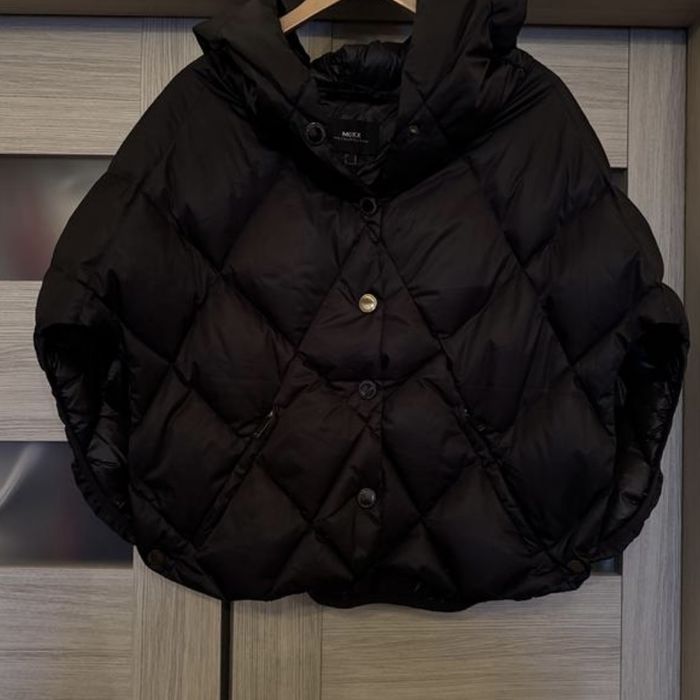 стильный пуховой жилет- кейп , Mexx, 100% пух!