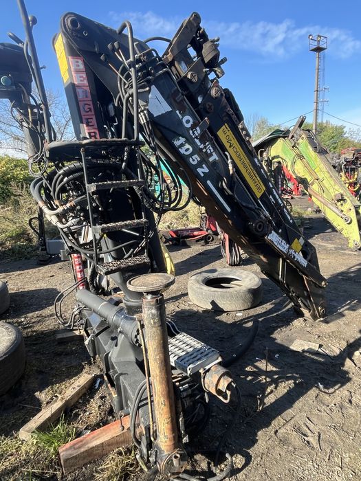 Лісовий кран маніпулятор Loglift 105z грейфер   Epsilon Penz Jonsered