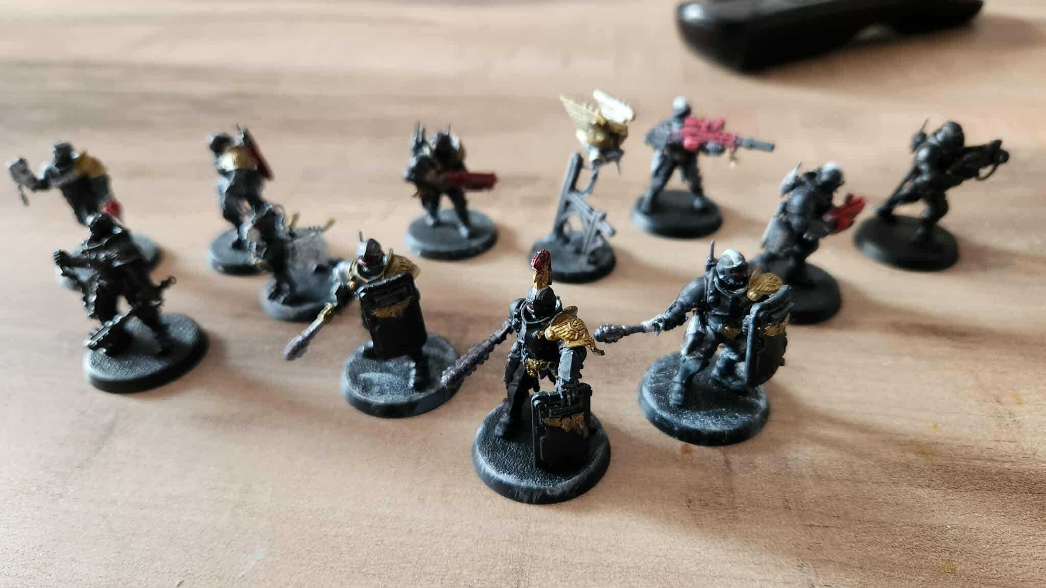 Exaction Squad Adeptus Arbites Kill Team Warhammer 40k Złożone