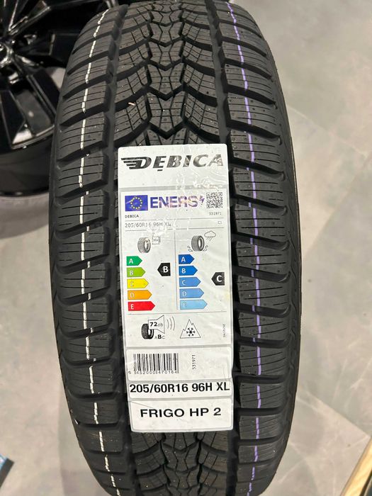 Oryginalne koła zimowe 16 5x100 ET35 Skoda Kamiq 205/60R16 Dębica HP2