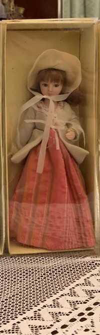 Boneca de Porcelana colecionável - Damas de Época - Elizabeth Bennet