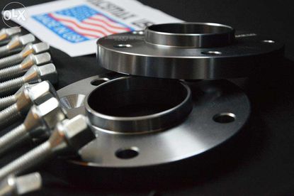 DYSTANSE 10/15/20/25/30mm+śruby DO BMW X3 X5 X6 F01 F10 F30 - NOWE!