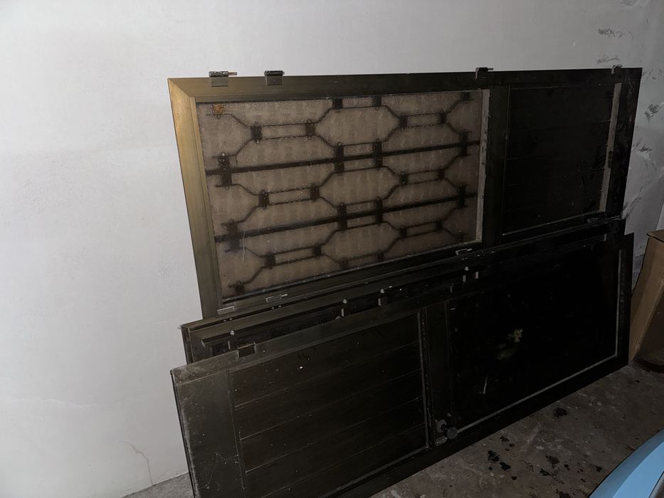 Portão Aluminio e Vidro