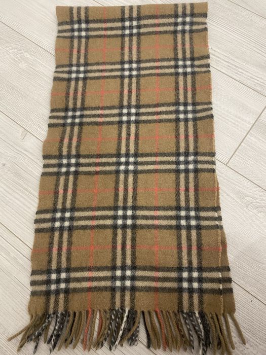 Шарф Burberry шерсть кашемір