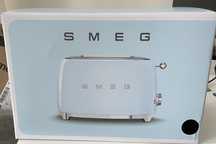 Torradeira SMEG 2 tostas, Preta
