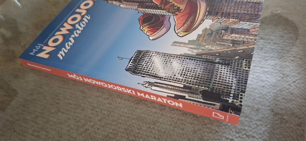 Komiks Mój Nowojorski Maraton - Sebastian Samson