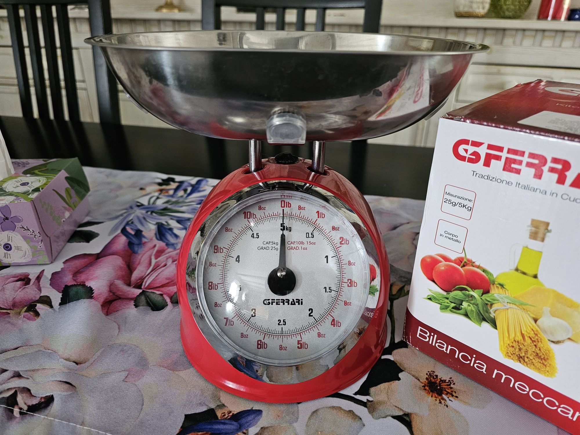 Waga kuchenna G3 Ferrari Retro 5 kg