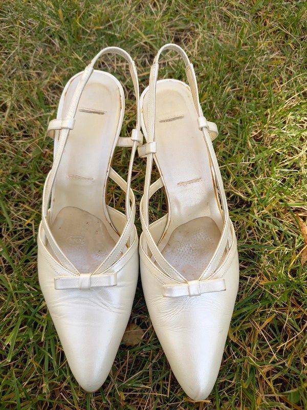 Buty ślubne Doriani ecru rozm 37,5