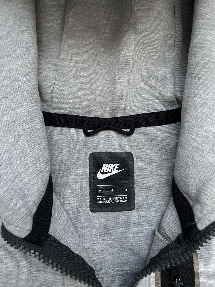 Зіпка Nike tech fleece grey drill оригінал