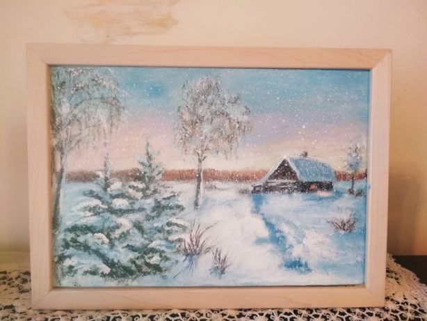 Продаю картину " Зимнее утро"