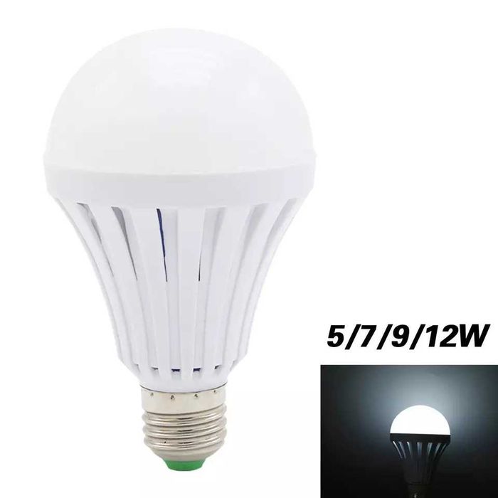 Лампа світлодіодна аварійна з аккамулятором