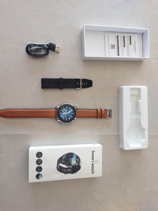 Smart watch smartwatch, muito elegante completo e novo na caixa