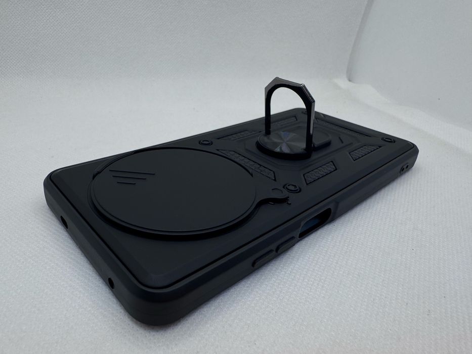 Противоударный чехол на для Oppo Reno 12F 12 FS кольцо бампер магнит