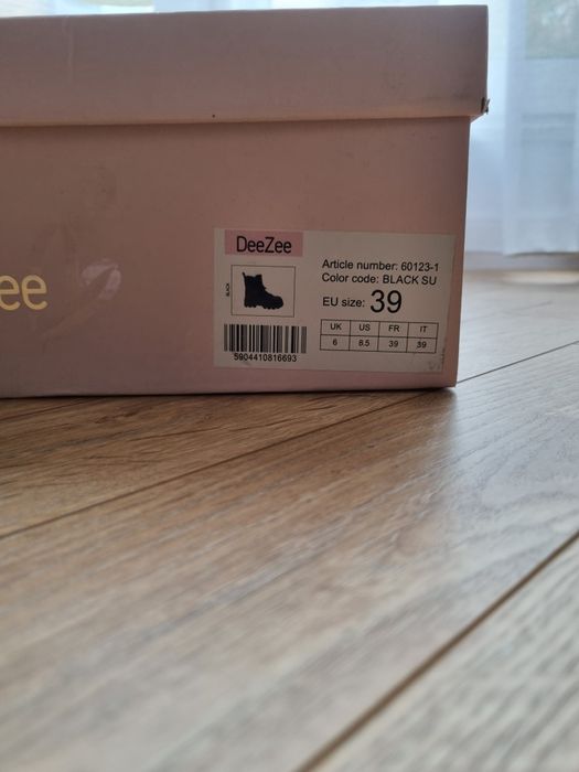 Modne botki ocieplane - DeeZee 60123