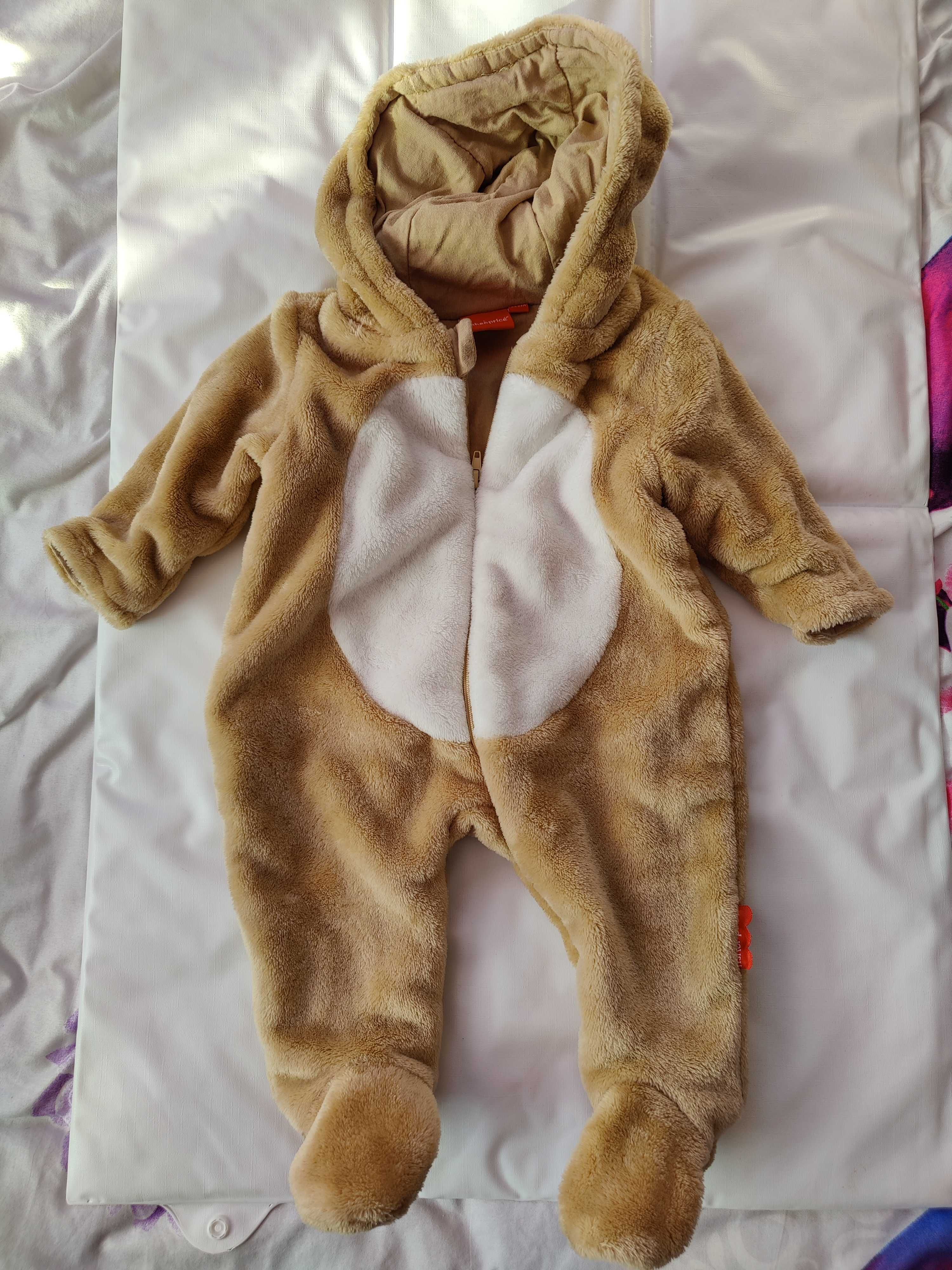 Kombinezon dla noworodka Fisher Price rozmiar 62 Żyrafa