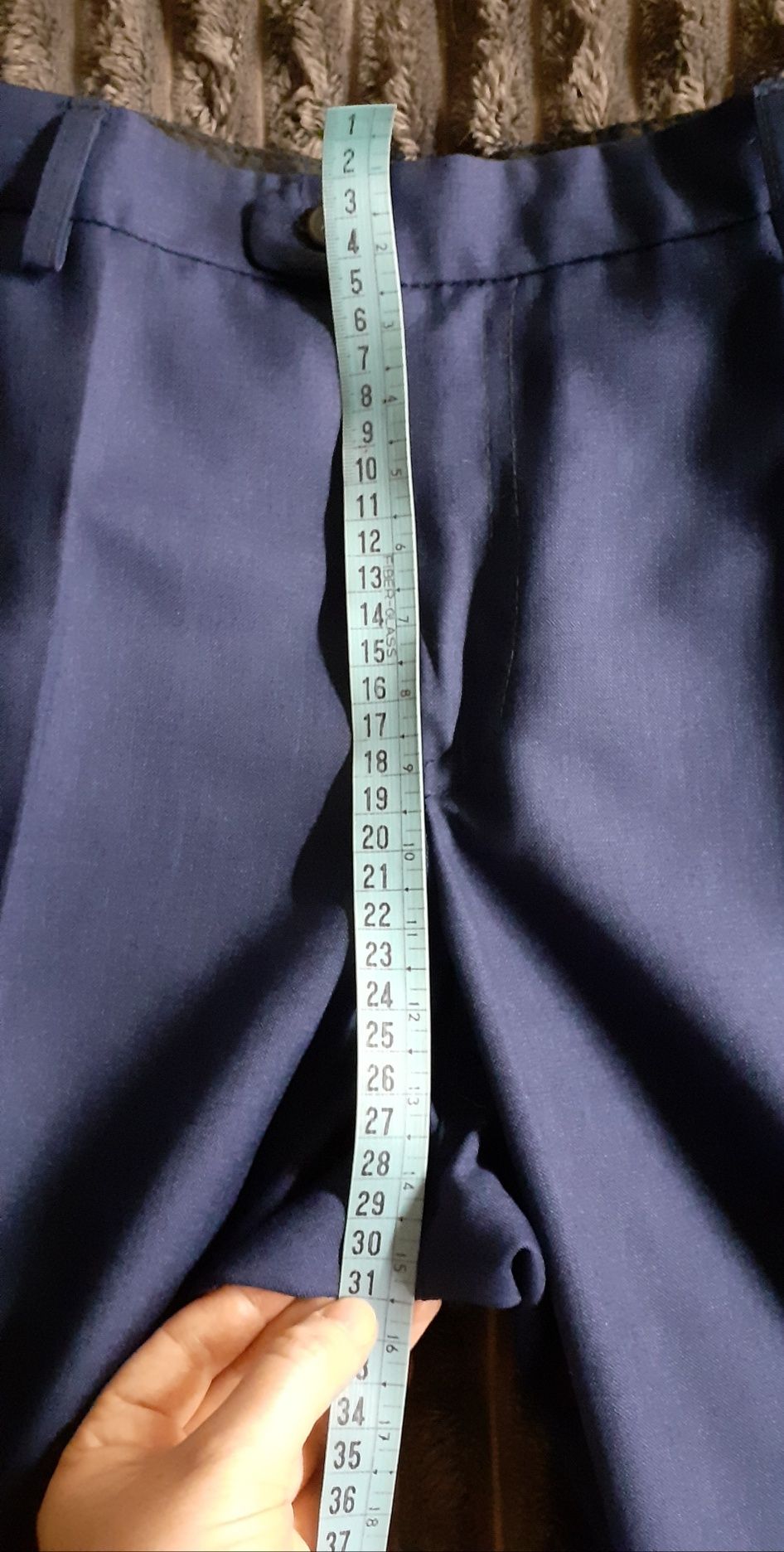 Штани класичні темно-сині 48 розміру