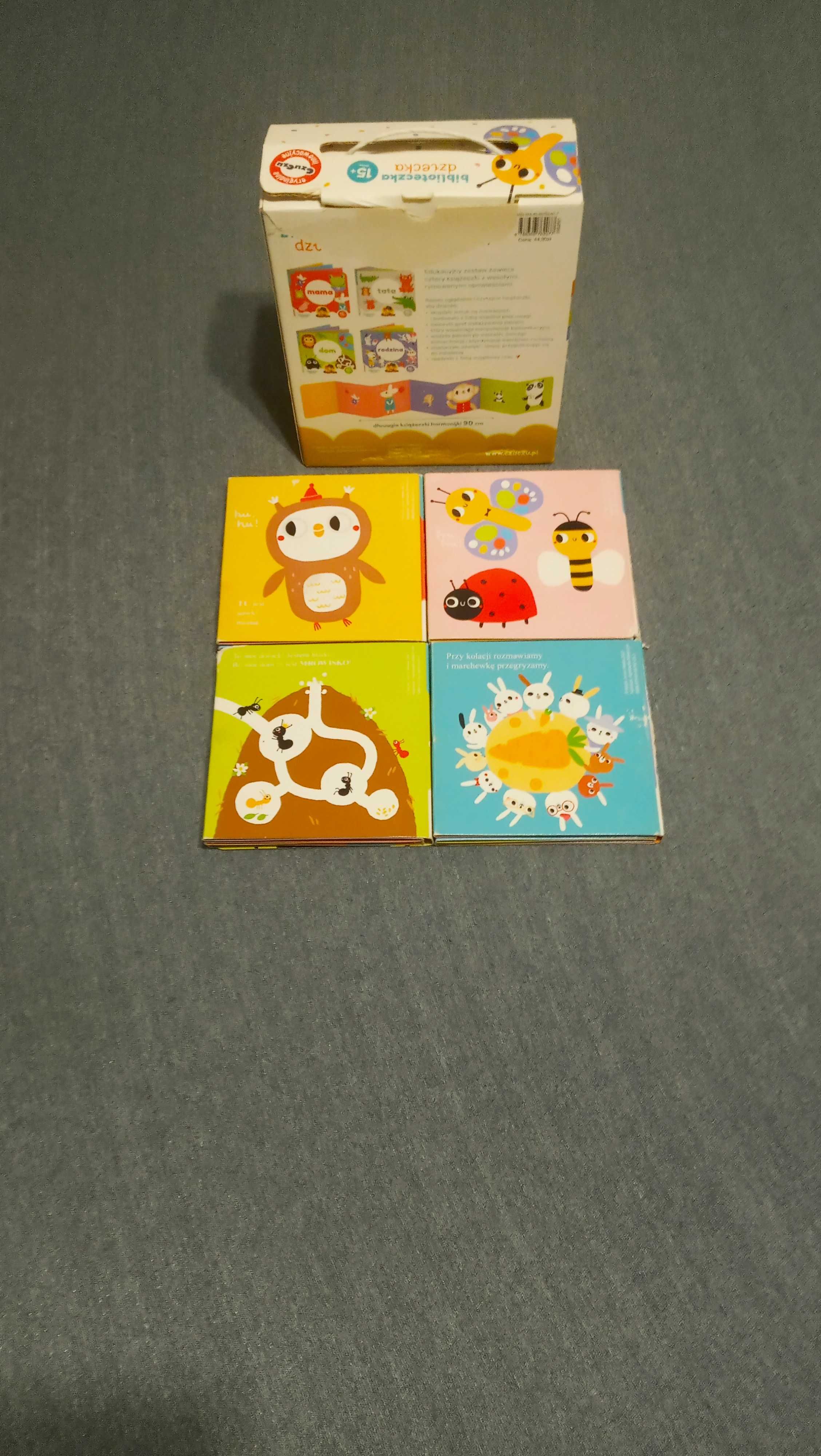 Biblioteczka dziecka Czuczu "Mama" "Tata" "Dom" "Rodzina"