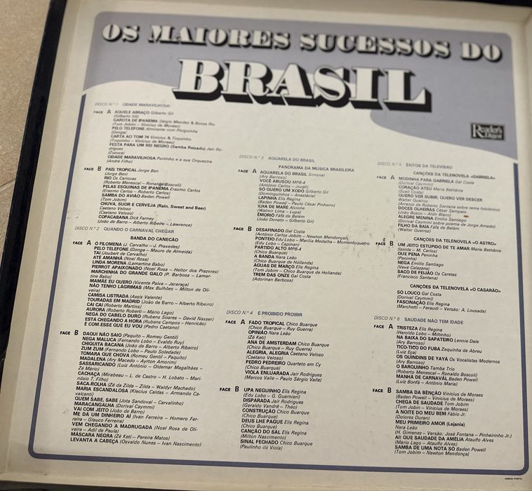 Vinil - varios artistas / musicas