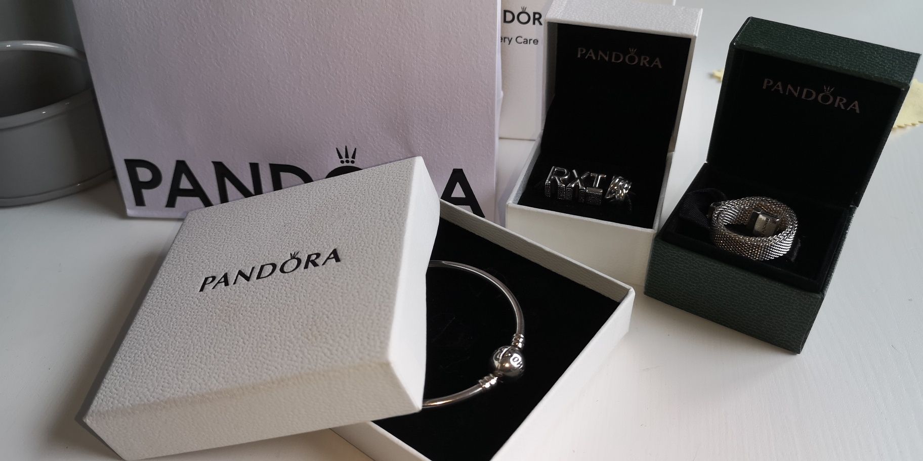 Oryginalny charms PANDORA litera X