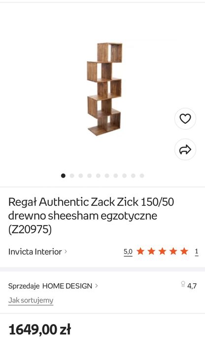 Piękne nowoczesne drewniane meble Lagos
