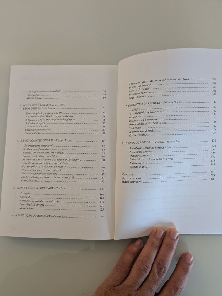 Livro A evolução