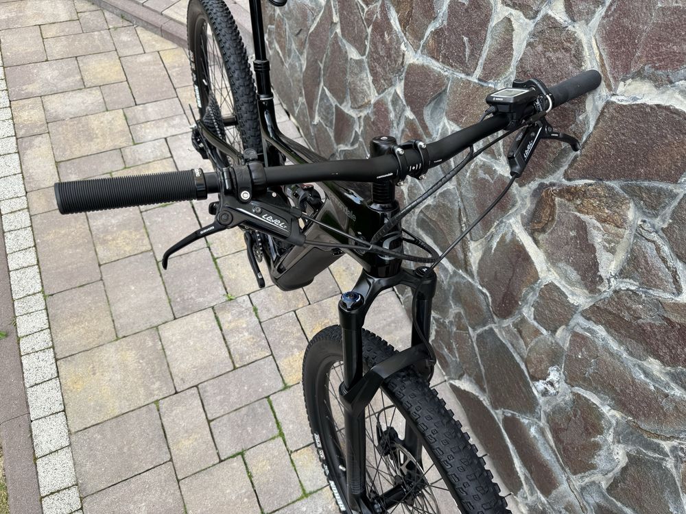 Електро велосипед двохпідвіс Cannondale Habit Carbon розмі М