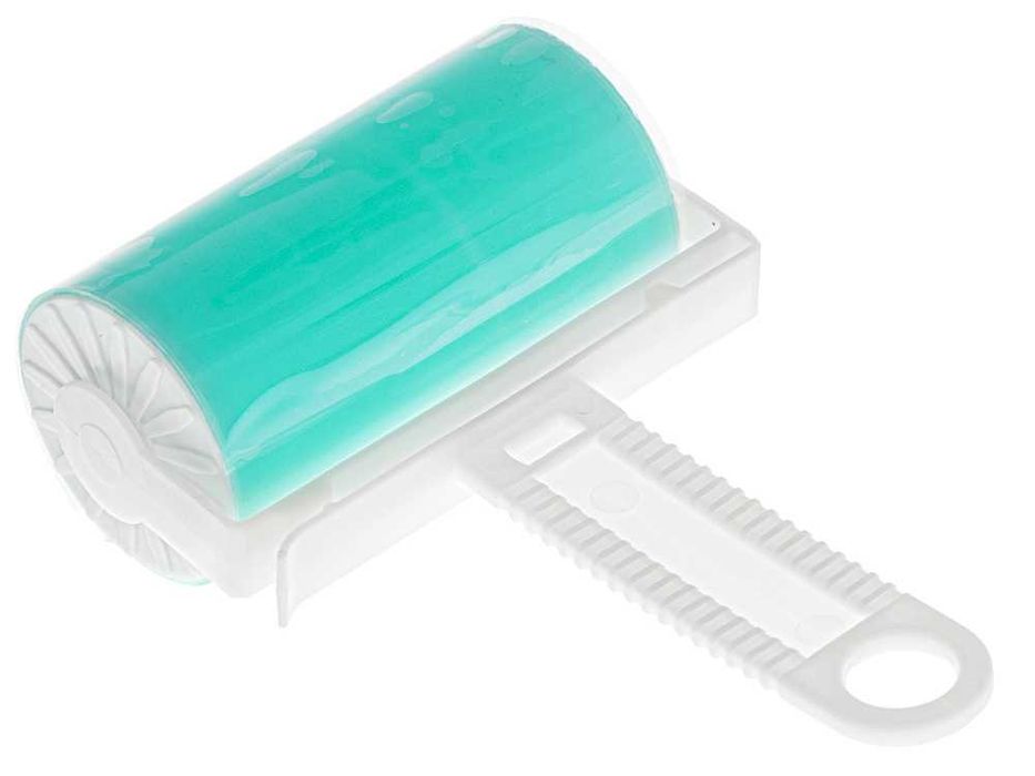 Silikonowy żelowy wałek rolka do czyszczenia usuwa sierść psa kota