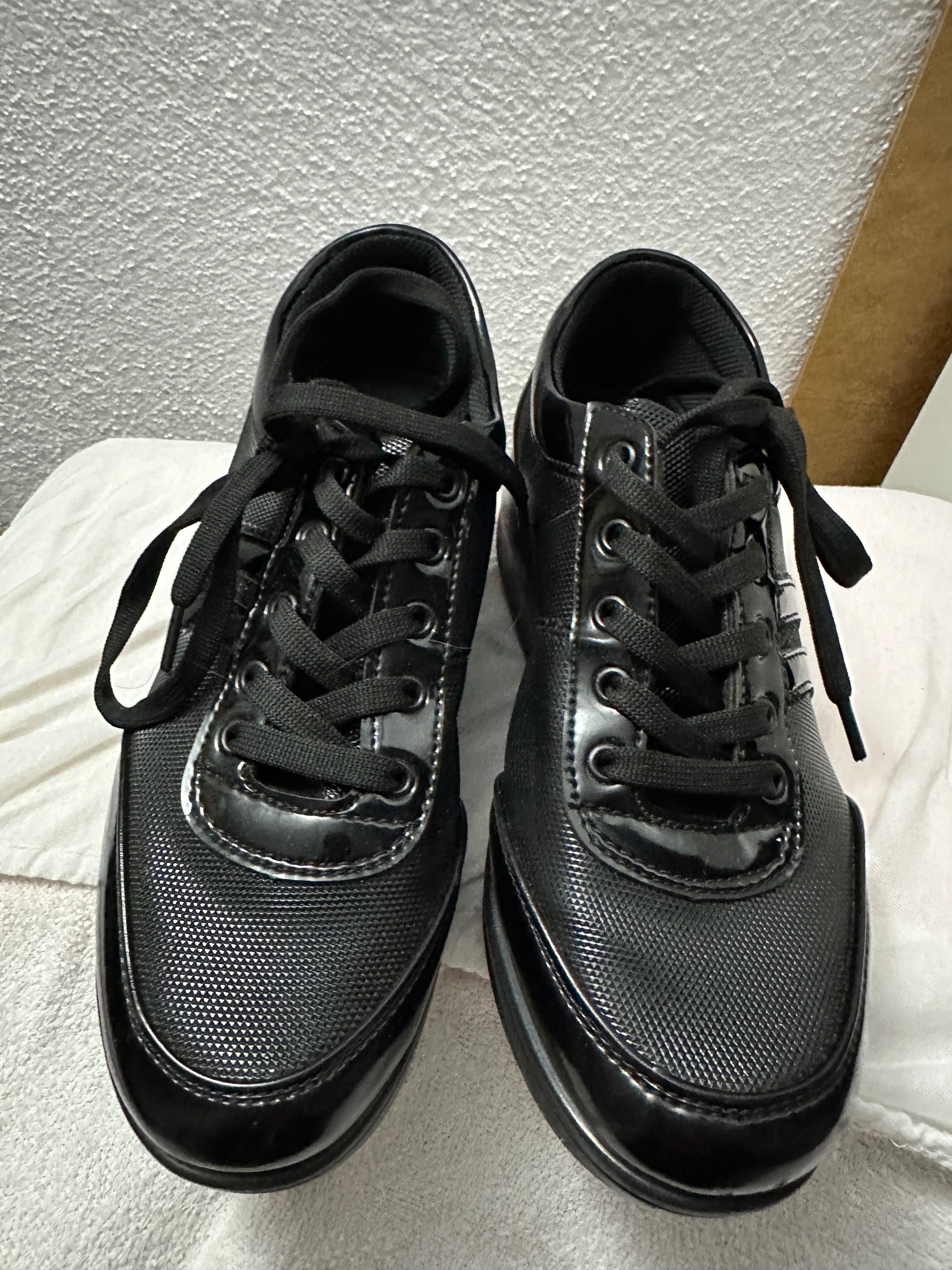 Sapato preto casual mulher 38