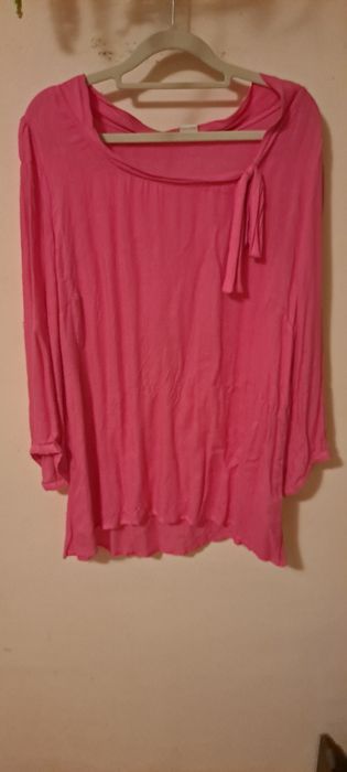 Bluzka przewiewna bawełniana szeroka