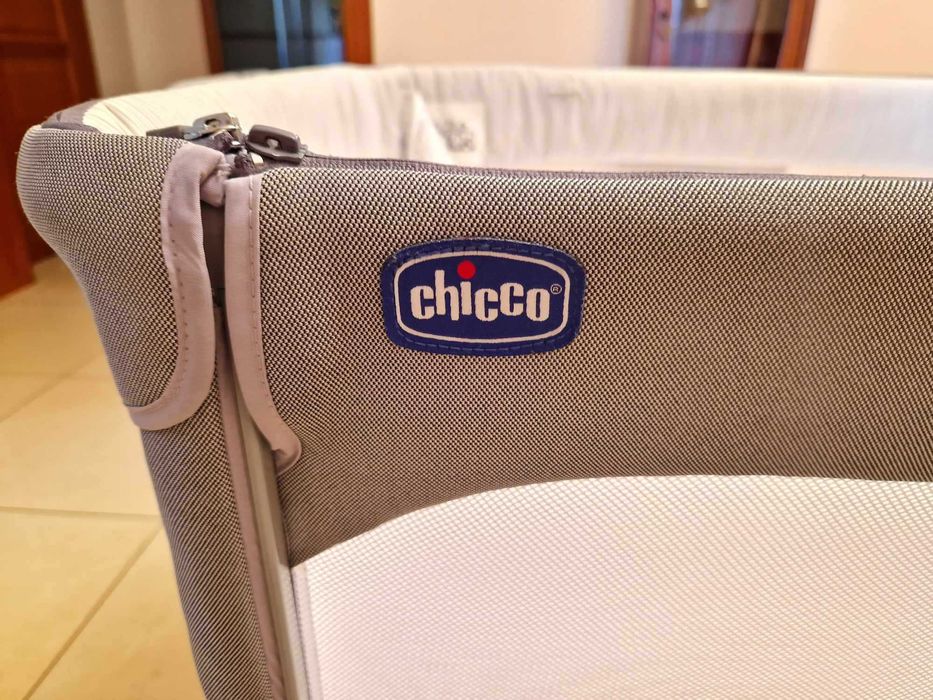 Łóżeczko dostawne CHICCO Next2Me Magic Dark Grey