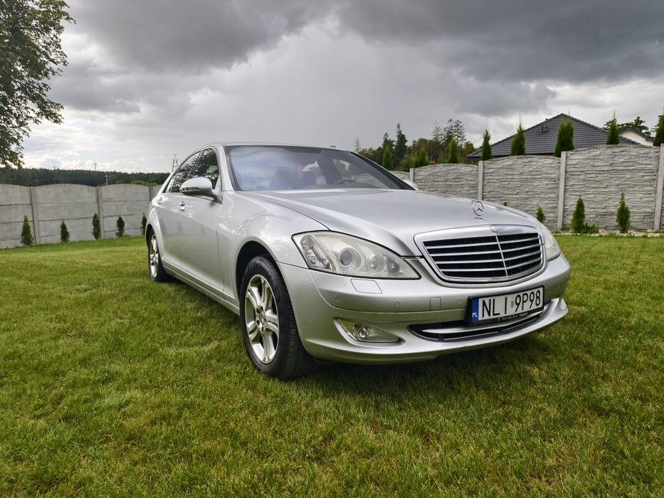 S500 5.5 V8 stan idealny Bezwypadkowy 1 lakier Zamiana