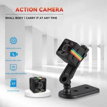 HD Mini kamera szpiegowska sportowa internetowa do domu biura na kartę
