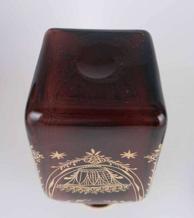 Garrafa vidro / cristal antiga