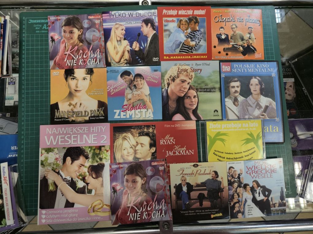 Płyty DVD mix ponad 50 sztuk