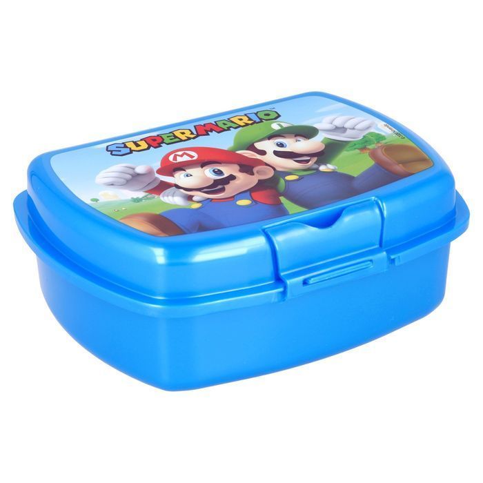 Super Mario Lunchbox Śniadaniówka Pojemnik Na Kanapki