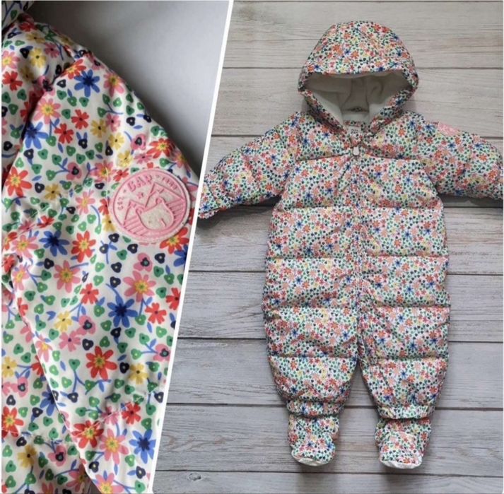 Пух/перо. Зимовий, найтепліший і найзручніший комбінезон Gap.