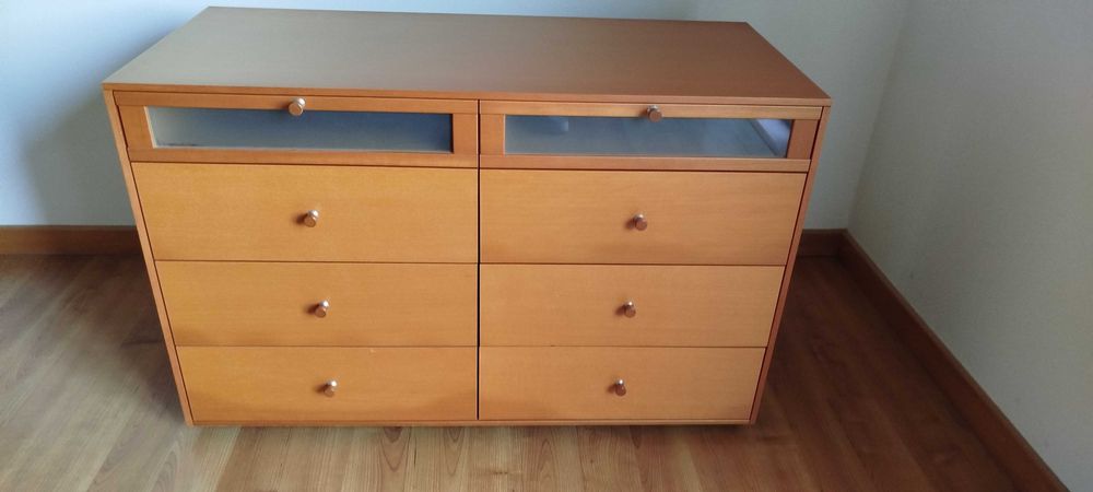 Conjunto de Mobília de Quarto em madeira