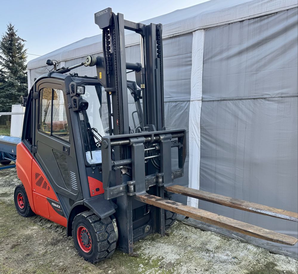 Wózek widlowy Linde H35evo 3,5T WYNAJEM widlak poznań 3,5m GAZ