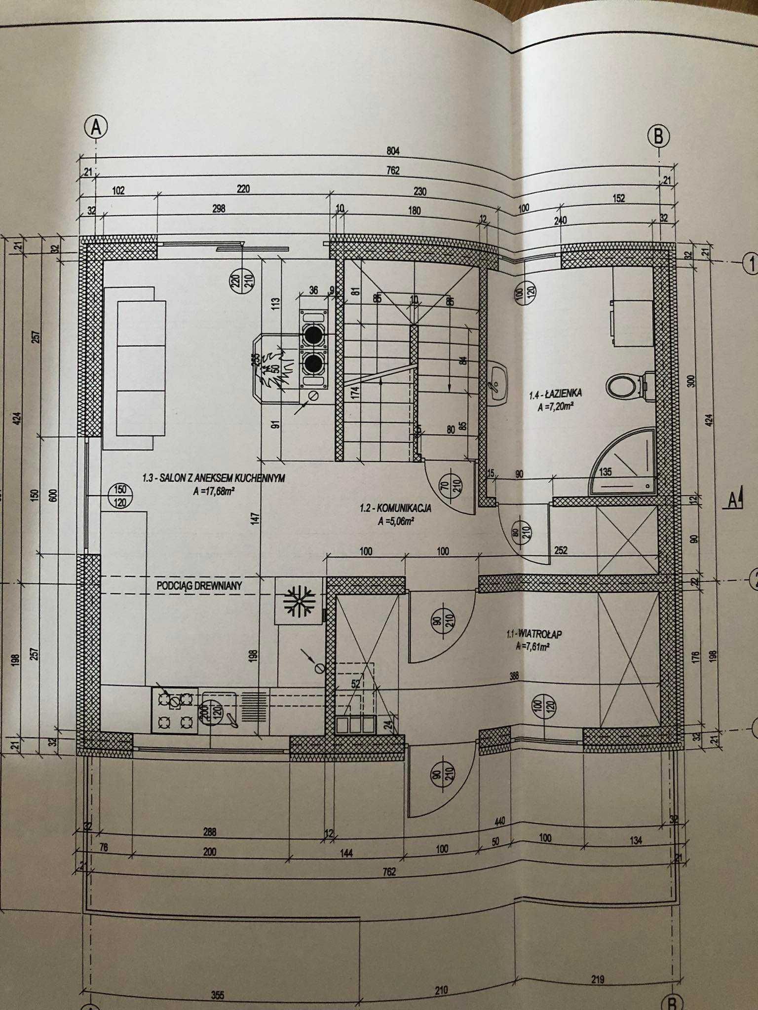 Projekt budowlany domu mieszkalnego