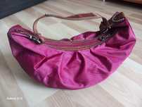 Lancel oryginalna torebka nylon skóra