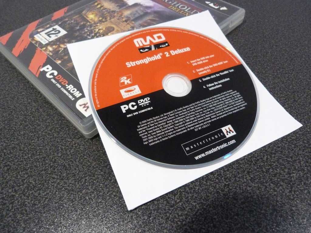 Stronghold 2 II Twierdza 2 II Deluxe Pudełkowa Angielska PŁYTA BEZ RYS